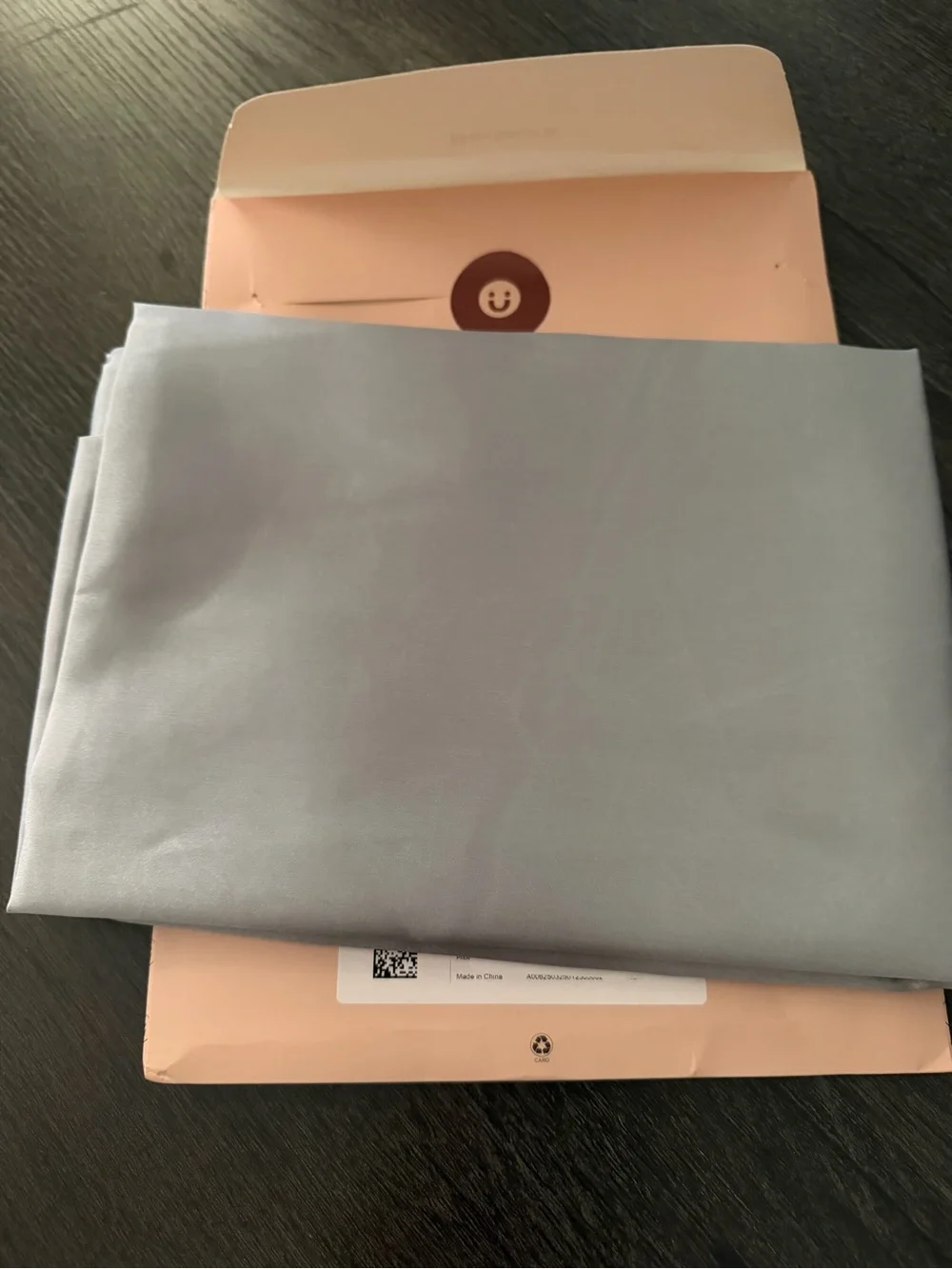 Silver Grey Satin Pillowcase - Queen
